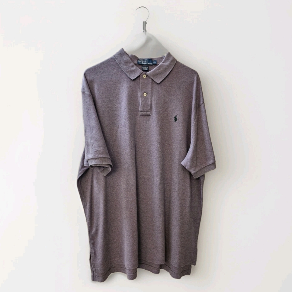 Polo by Ralph Lauren Men's Lavender Polo Shirt